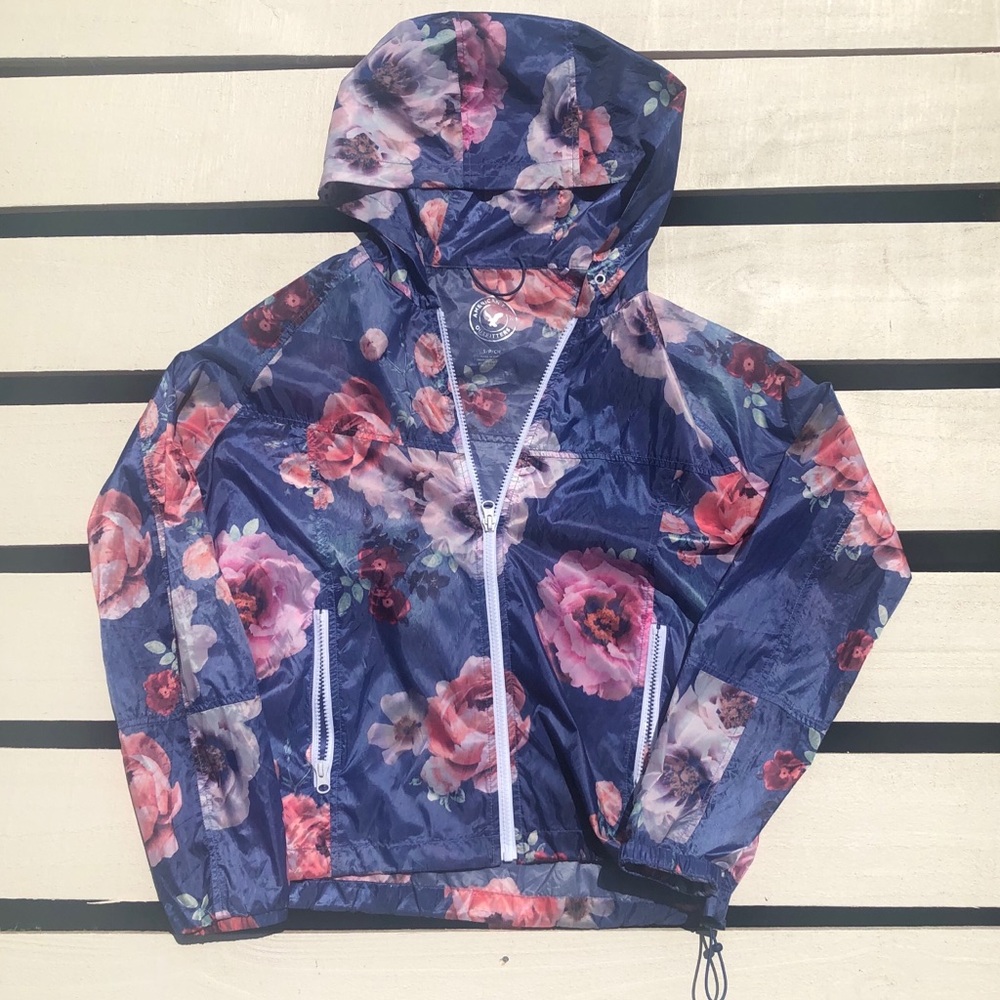American eagle rain jacket